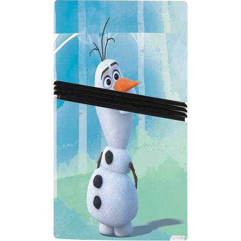 Disney Frozen II Olaf PS5 Pro Console Skin